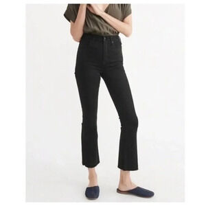 Abercrombie & Fitch Black Flare Jeans